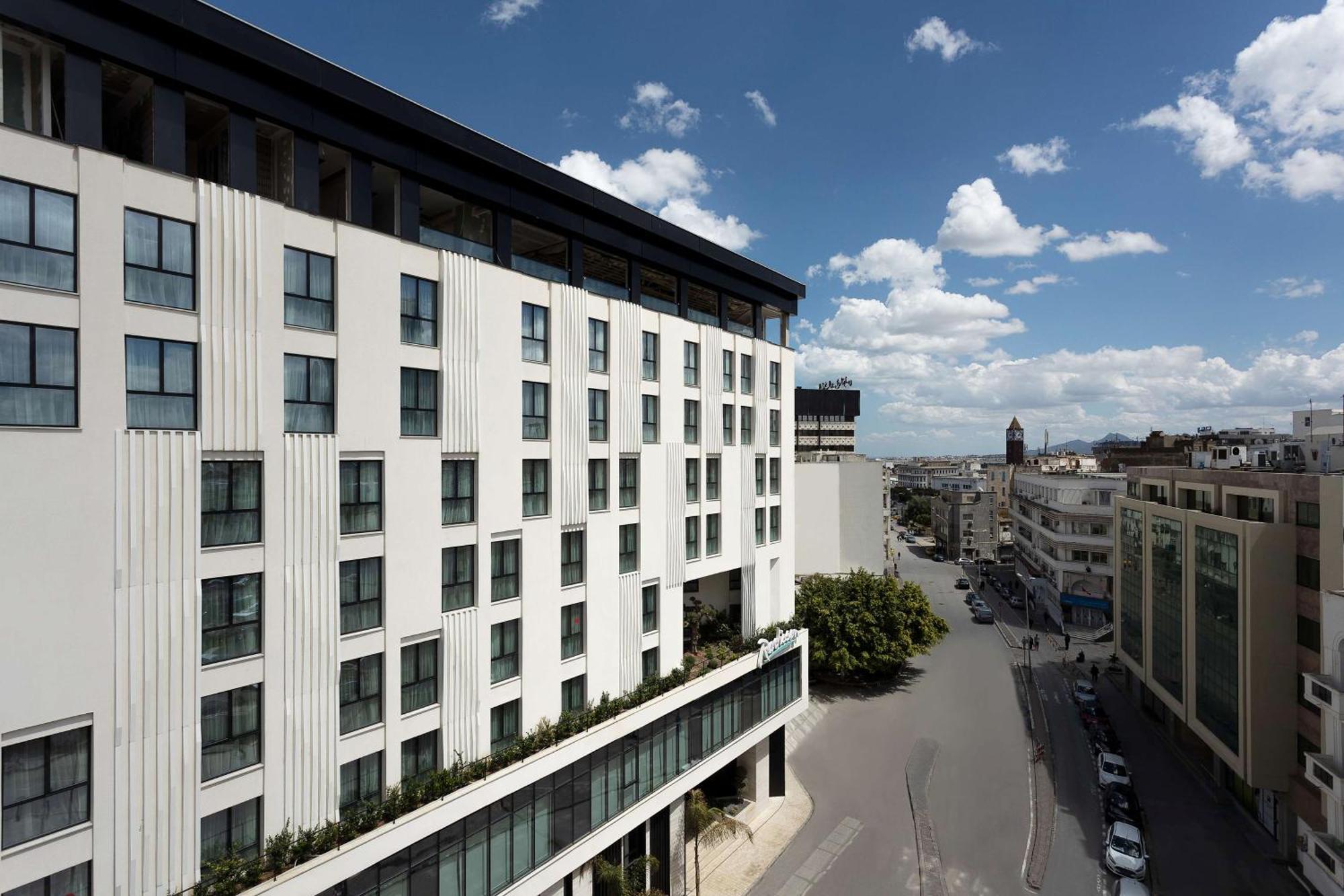 Radisson Hotel Tunis, City Center Buitenkant foto